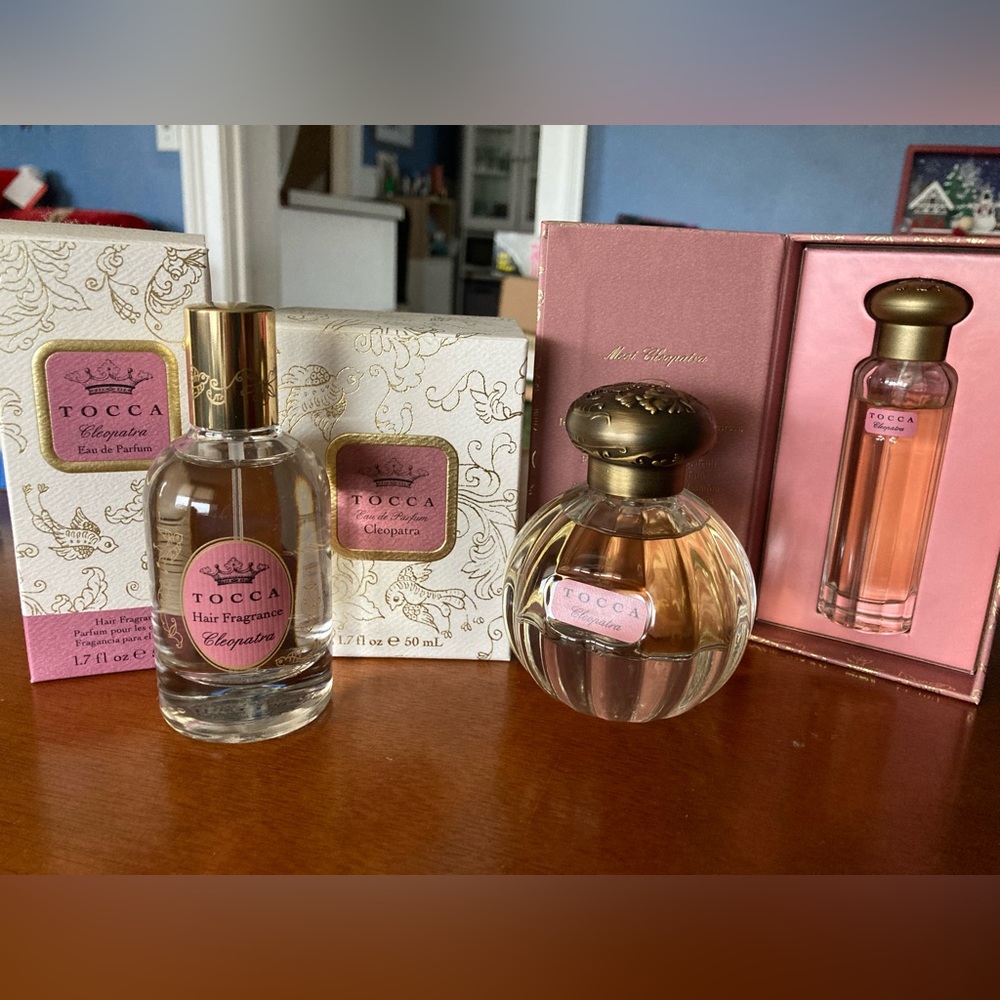 Tocca Cleopatra - 50ml Bottle, 20ml Travel, 50ml Hair Fragrance